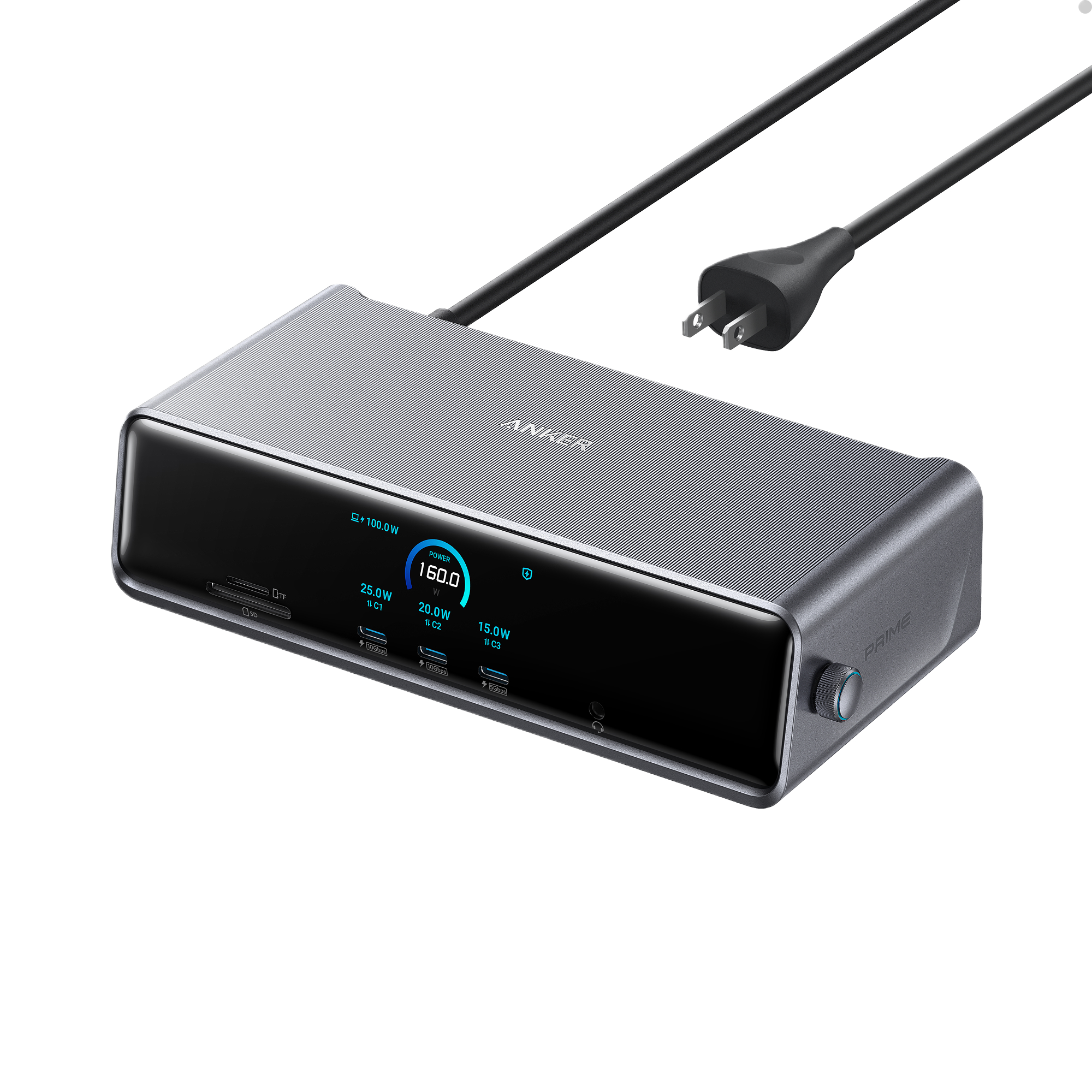 Anker Prime DL7400 Docking Station (14-in-1, Triple Display, DisplayLink)
